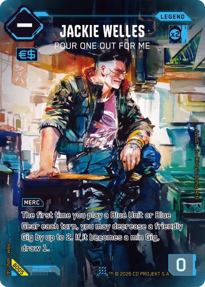 Box Toppers (Beta) Cyberpunk TCG set cover card
